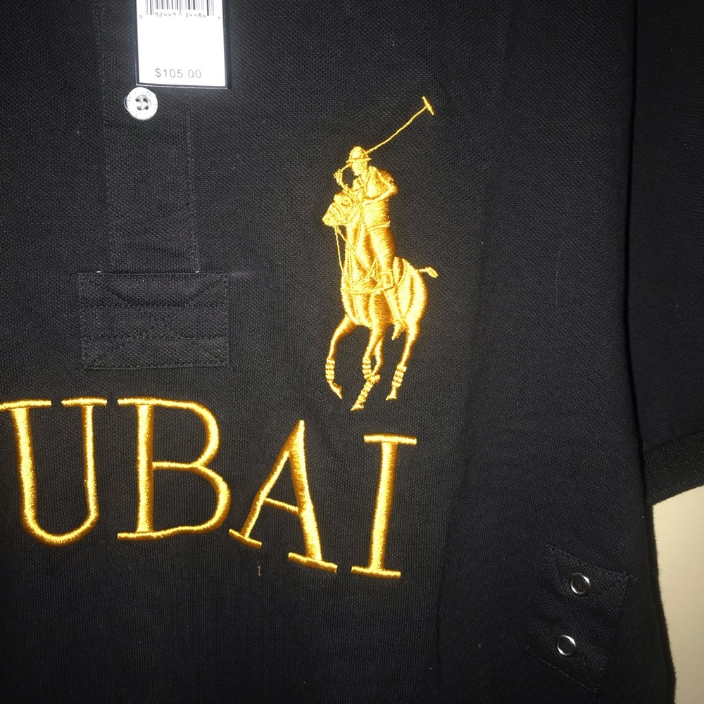 Ralph Lauren’s Dubai polo shirt